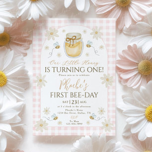 Invitation d'abeille 1er anniversaire