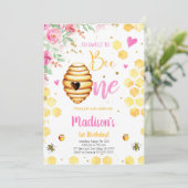 Invitation d'abeille jaune (Debout devant)