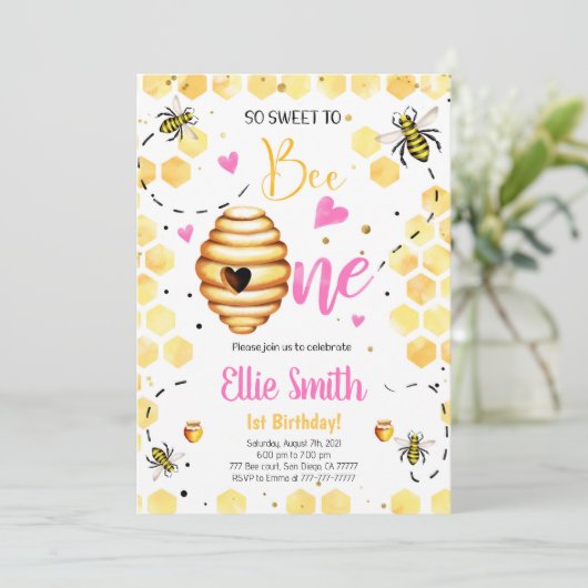 Invitation d'abeilles (Debout devant)