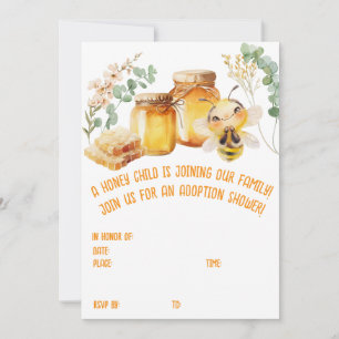 Invitation d'abeilles miel