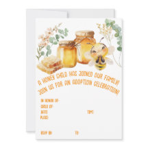 Invitation d'abeilles miel