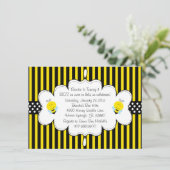 Invitation d'abeilles mignons (Debout devant)