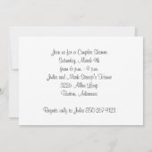 Invitation D'Abord, L'Amour, Puis Le Mariage.... (Dos)