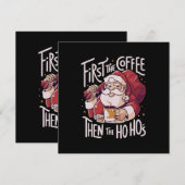 Invitation D'abord le café puis le HOHO (Devant / Derrière)