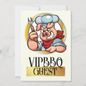 Invitation d'accès VIP (Devant)