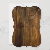 Invitation d'Acorn Thanksgiving (Dos)