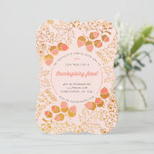 Invitation d'Acorn Thanksgiving (Debout devant)