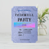 Invitation d'adieu (Debout devant)