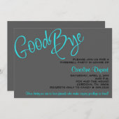 Invitation d'adieu (Devant / Derrière)