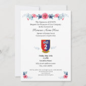 Invitation d'adieu du conjoint militaire Télécharg (Devant)