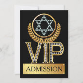 Invitation d'admission de l'Etoile juive de David  (Devant)