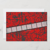 Invitation d'admission du Movie Ticket Horror Movi (Dos)