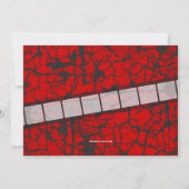 Invitation d'admission du Movie Ticket Horror Movi (Dos)