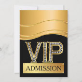 Invitation d'admission VIP (Devant)