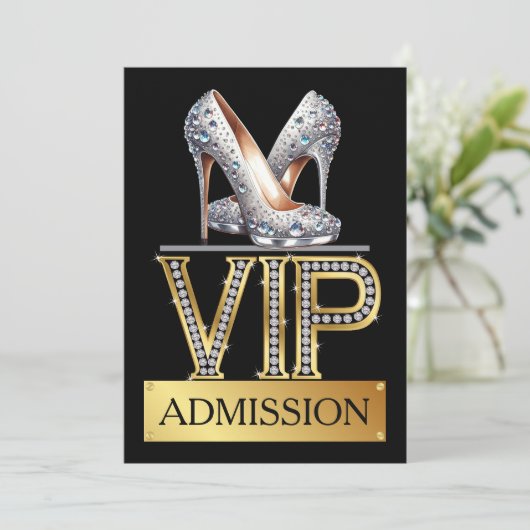 Invitation d'admission VIP (Debout devant)