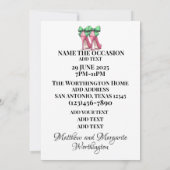 Invitation d'admission VIP (Dos)