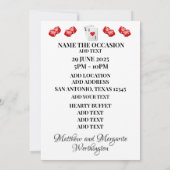 Invitation d'admission VIP CASINO (Dos)