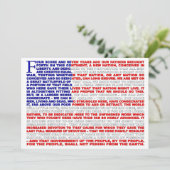 Invitation d'adresse de Gettysburg (Debout devant)