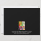 Invitation d'affaire de soirée (grand rectangle) (Dos)