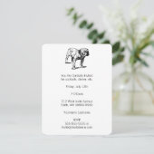 Invitation d'affaires de Bouledogue Professionnel (Debout devant)