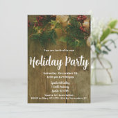 Invitation d'affaires pour une fête de fin d'année (Debout devant)