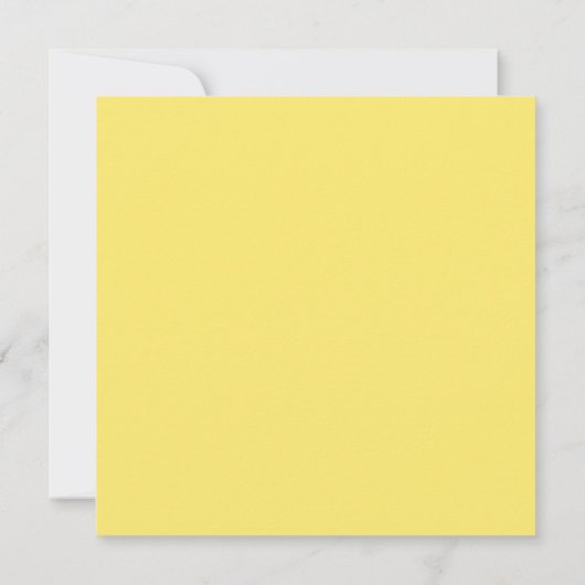 Invitation Daffodile jaune Boho rustique 60e anniversaire (Dos)