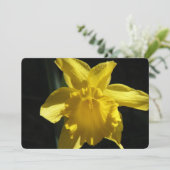 Invitation Daffodile parfait (Debout devant)