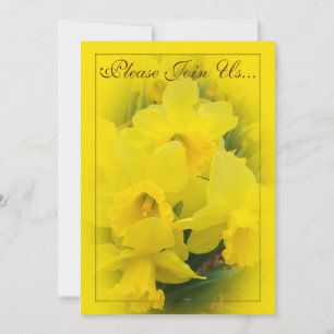 Invitation Daffodils Mariage II