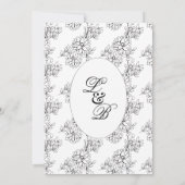 Invitation Dahlia Wreath (Dos)