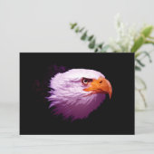 Invitation d'aigle américain - Invitations d'aigle (Debout devant)