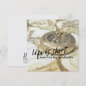 Invitation DAILY GOAL 5.25 x 5.25 card (Devant / Derrière)