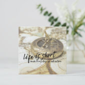 Invitation DAILY GOAL 5.25 x 5.25 card (Debout devant)