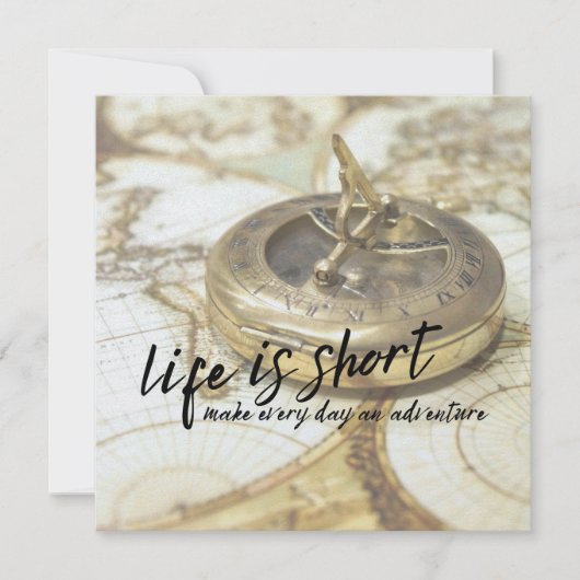 Invitation DAILY GOAL 5.25 x 5.25 card (Devant)