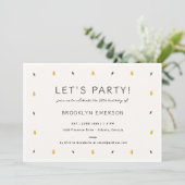 Invitation Dainty Lemon Party (Debout devant)