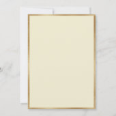 Invitation Daisies Aquarelle Floral Moderne Mariage Invitati (Dos)