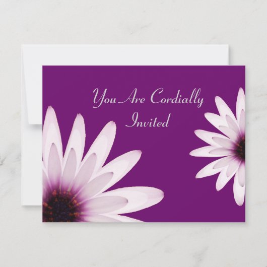 Invitation Daisy (Devant)