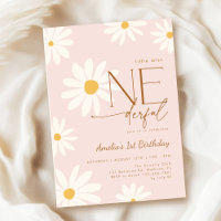Daisy 1er Anniversaire Petite Miss UNderful