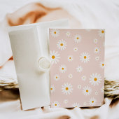 Invitation Daisy Baby en fleur Boho Girl Baby shower