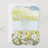 Invitation Daisy Borders Fête des mères belle-mère (Dos)