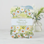 Invitation Daisy Borders Fête des mères belle-mère (Debout devant)