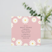 Invitation Daisy Bridal Shower (Debout devant)