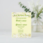 Invitation Daisy Daisy (Debout devant)