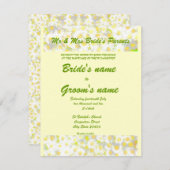 Invitation Daisy Daisy (Devant / Derrière)