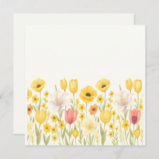 Invitation Daisy Daze (Devant / Derrière)