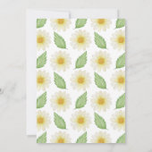 Invitation Daisy Floral Bridal Lingerie Douche (Dos)