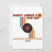 Invitation Daisy Jones Les Six (Dos)