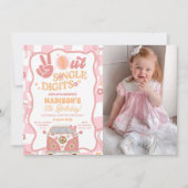 Invitation Daisy & Retro Van Pastel Super Anniversaire Photo (Devant)