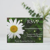 Invitation Daisy RSVP (Debout devant)