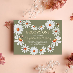 Invitation Daisy Super 1er anniversaire