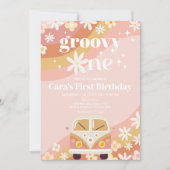 Invitation Daisy Super un anniversaire fête (Devant)